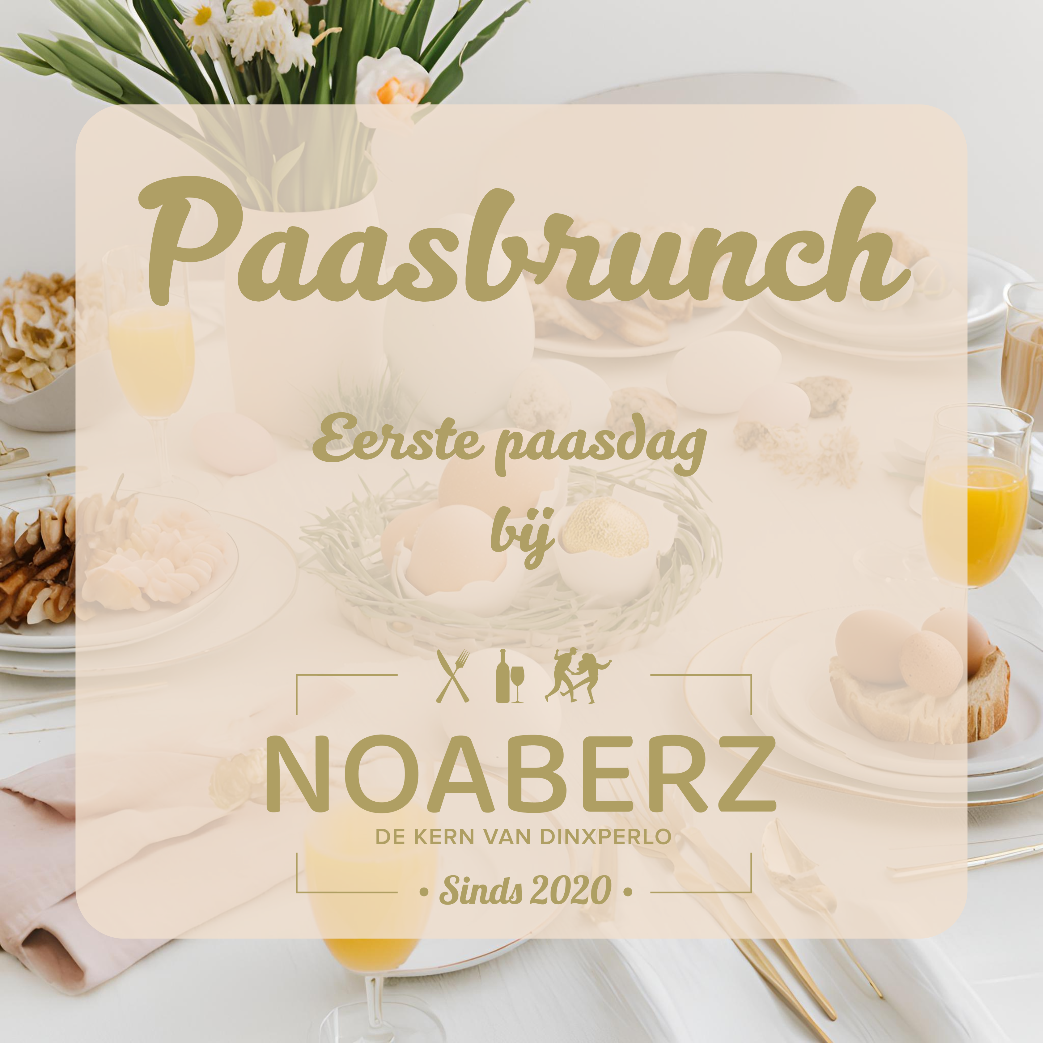 Paasbrunch Eerste paasdag Noaberz